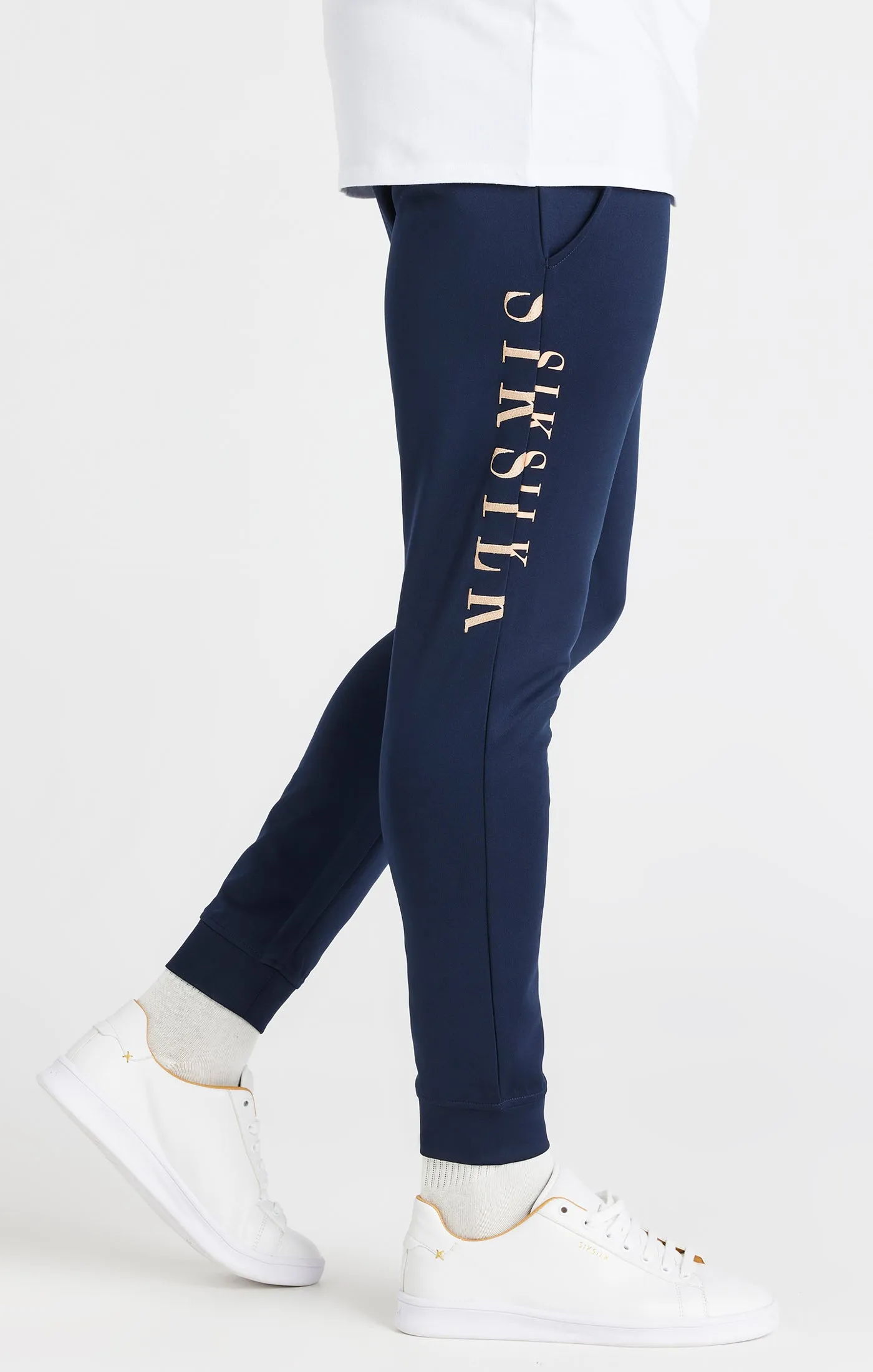 Navy Division Pant sold by Siksilk