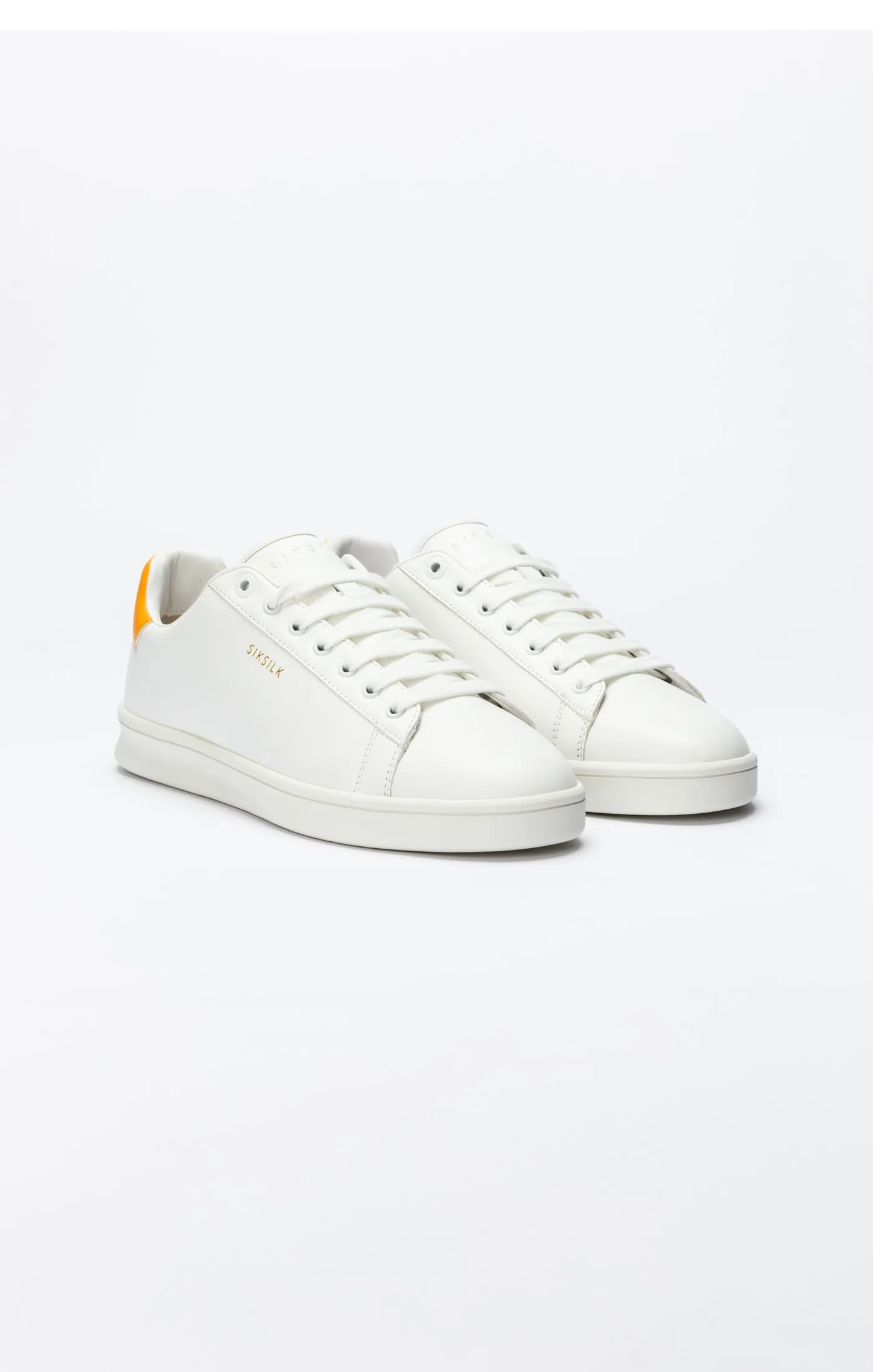 White Low-Top Casual Trainer sold by Siksilk product image thumbnail 3