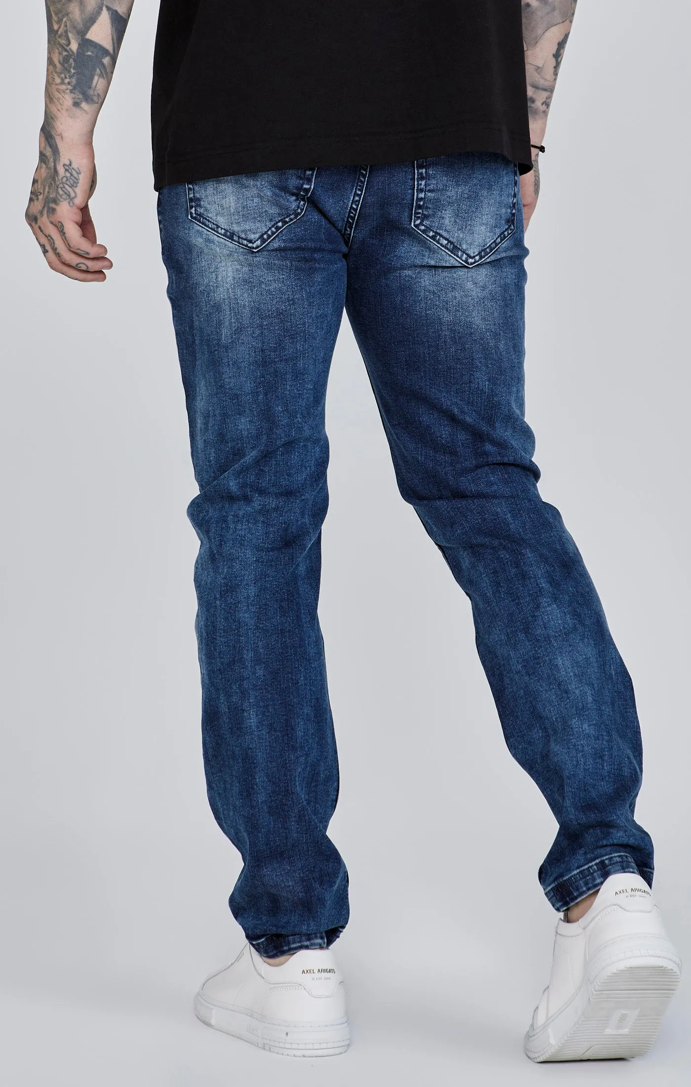 Slim Fit Jeans Blue sold by Siksilk product image thumbnail 4