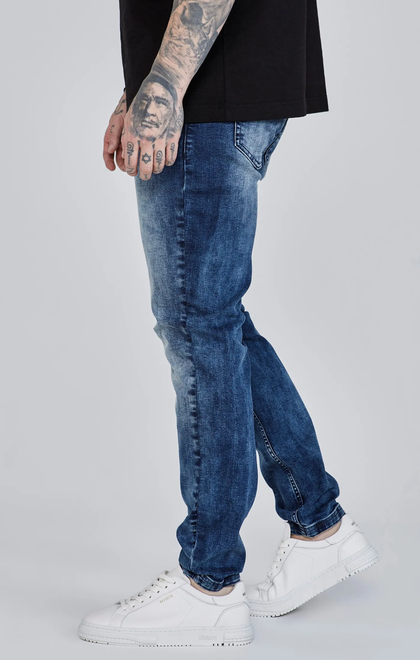 Slim Fit Jeans Blue sold by Siksilk product image thumbnail 3