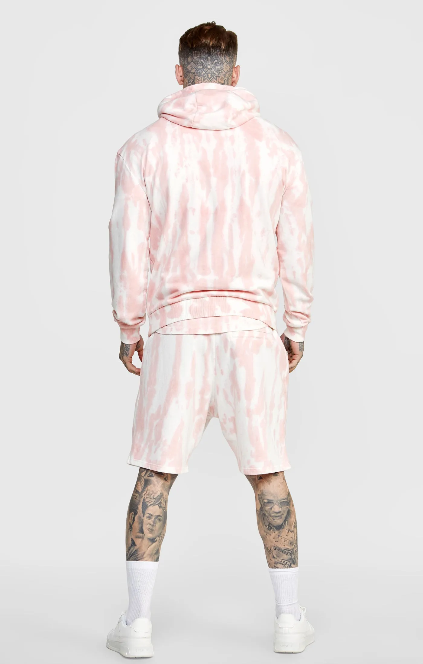Pink Tie Dye Hoodie sold by Siksilk product image thumbnail 5