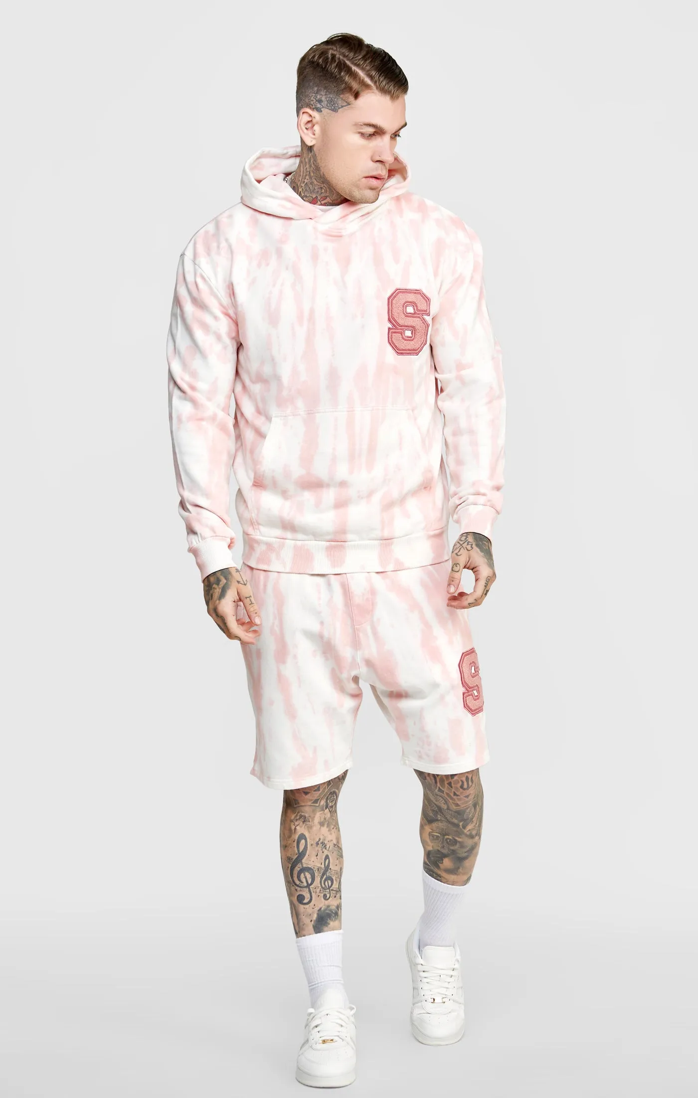 Pink Tie Dye Hoodie sold by Siksilk product image thumbnail 3