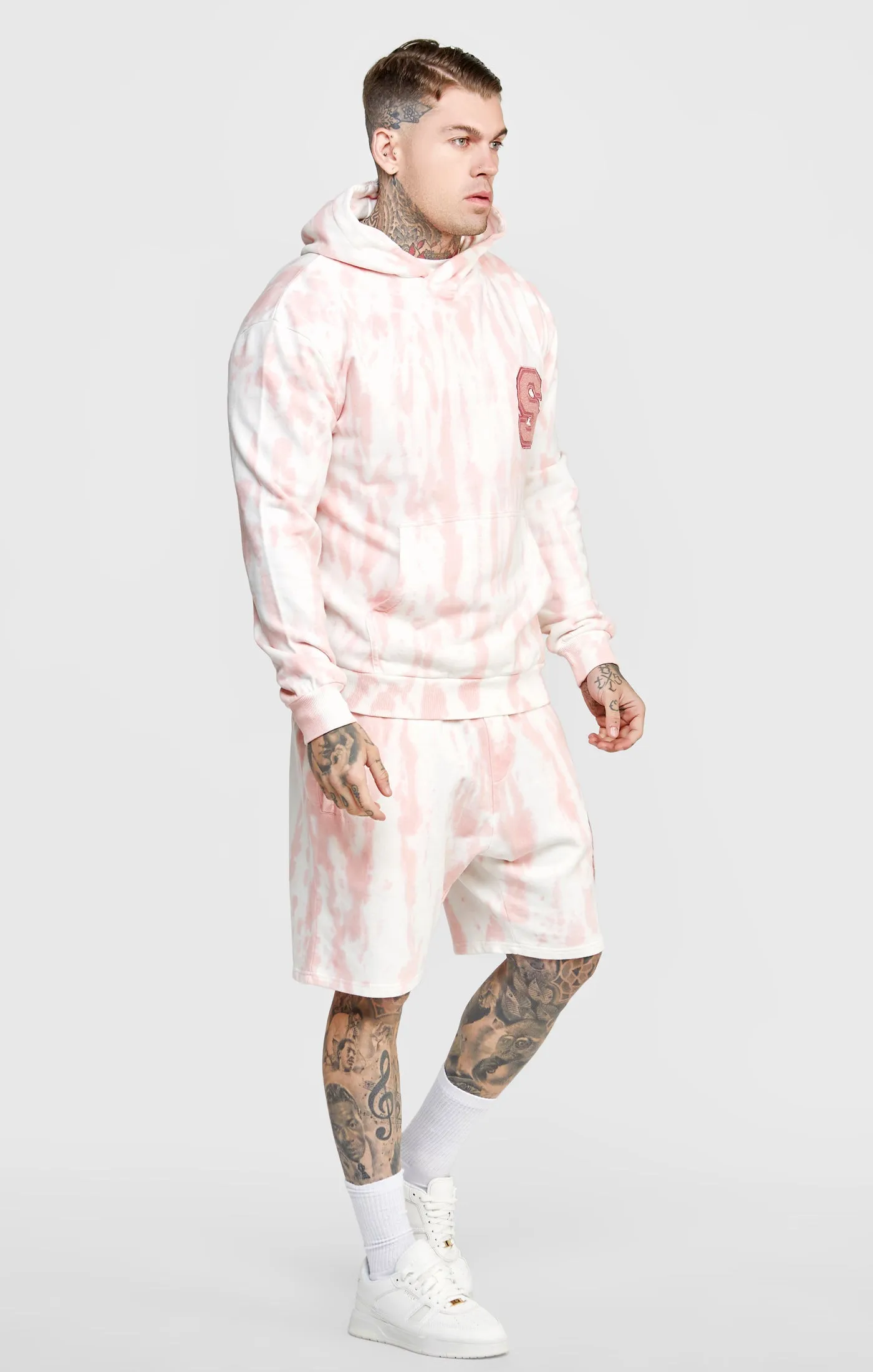 Pink Tie Dye Hoodie sold by Siksilk product image thumbnail 4
