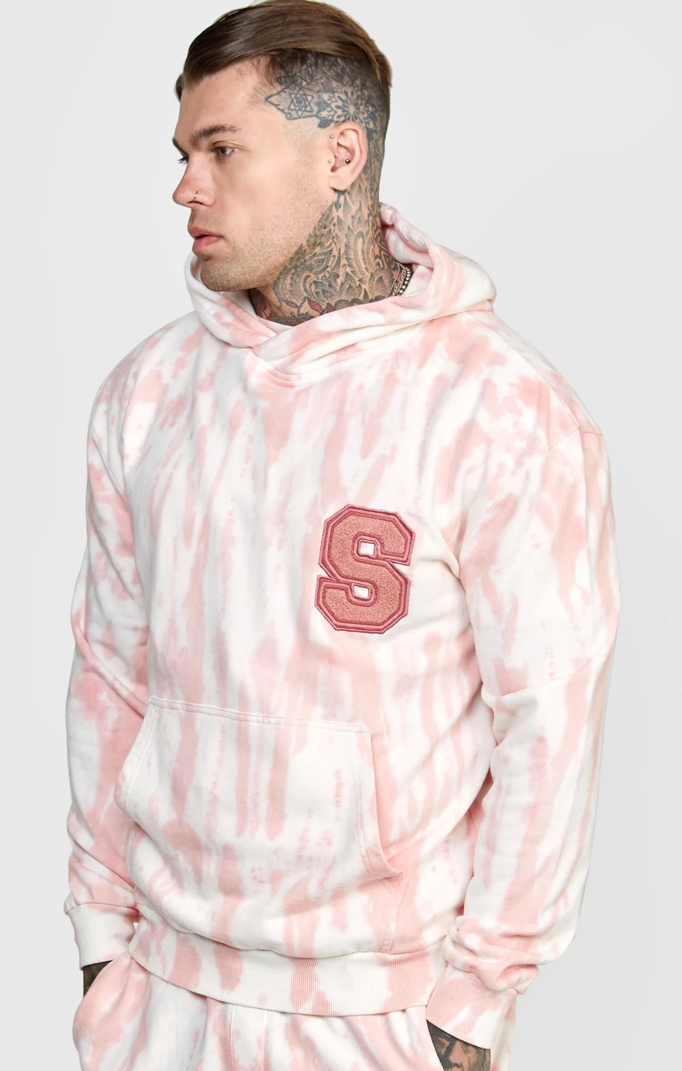 Pink Tie Dye Hoodie sold by Siksilk
