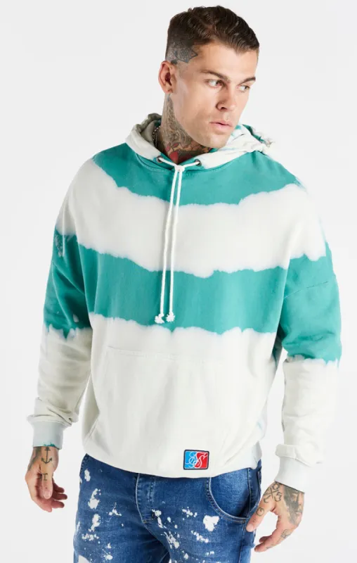 Teal Space Jam x SikSilk Marble Wash Oversized Hoodie sold by Siksilk