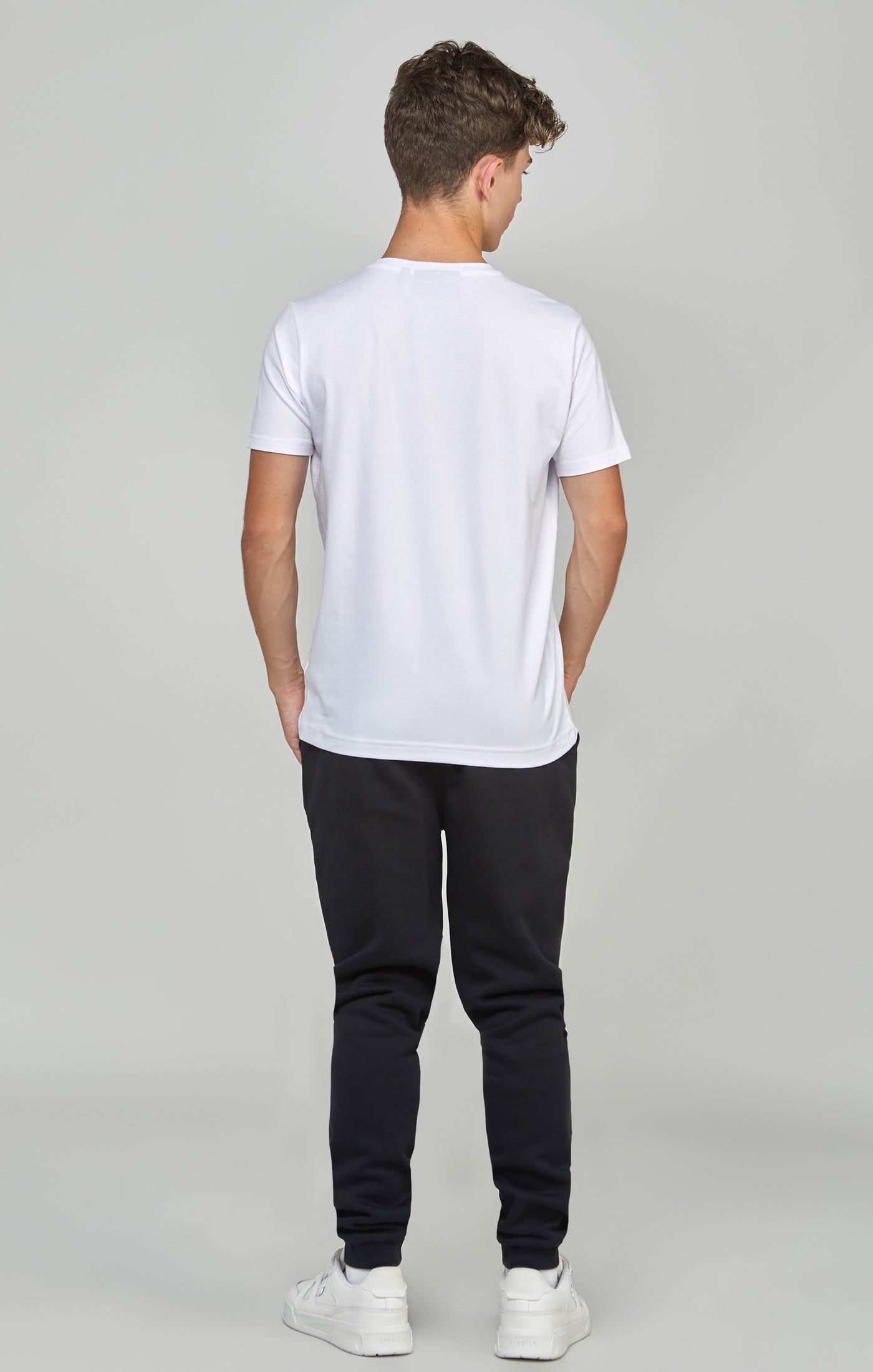 Boys White Essentials T-Shirt sold by Siksilk product image thumbnail 5