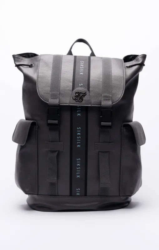 Grey Taped Backpack sold by Siksilk
