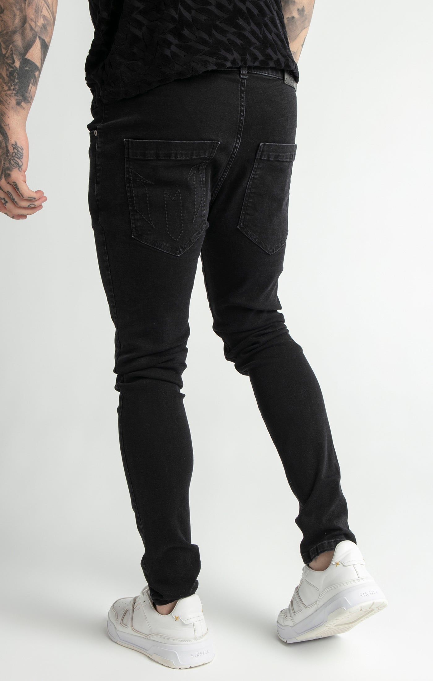 Messi x SikSilk Black Slim Fit Jean sold by Siksilk product image thumbnail 3