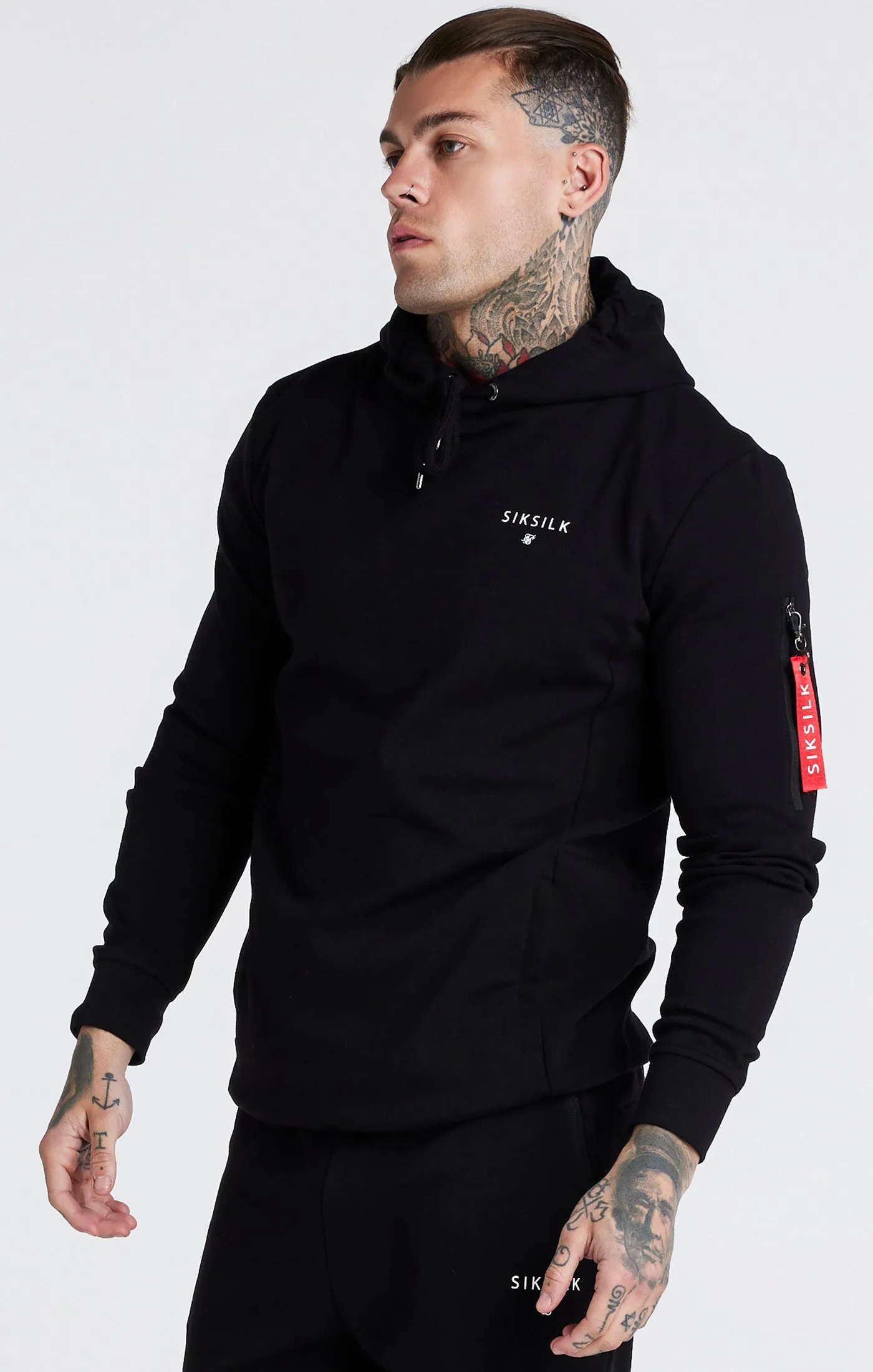 Black Flight Overhead Hoodie sold by Siksilk