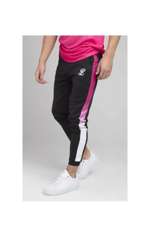 Illusive London Fade Panel Jogger - Black sold by Siksilk