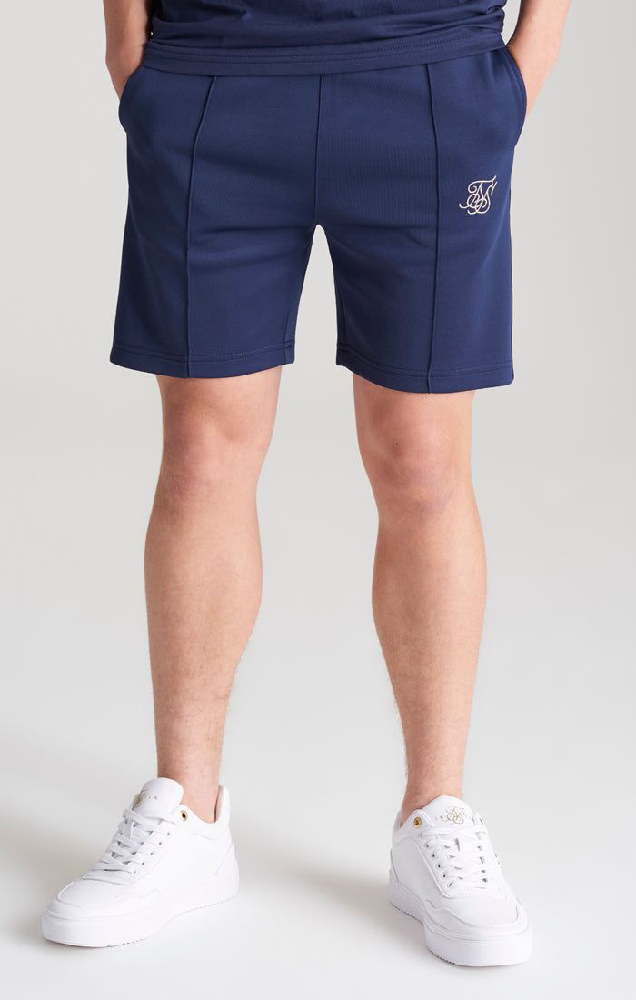 Boys Navy Taped Pleated Short sold by Siksilk product image thumbnail 2