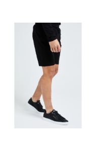 Boys Illusive Black Essentials Jersey Short sold by Siksilk