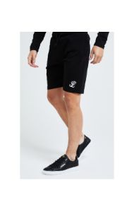 Boys Illusive Black Essentials Jersey Short sold by Siksilk