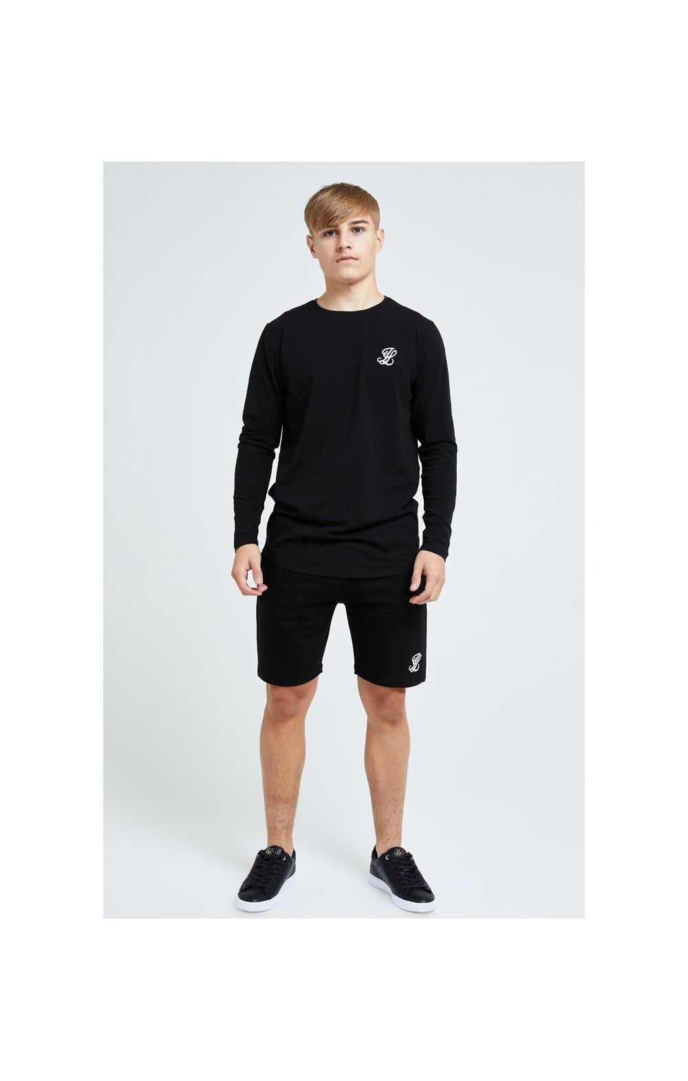 Boys Illusive Black Essentials Jersey Short sold by Siksilk product image thumbnail 6
