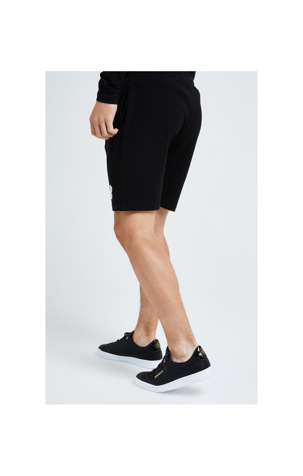 Boys Illusive Black Essentials Jersey Short sold by Siksilk product image thumbnail 3