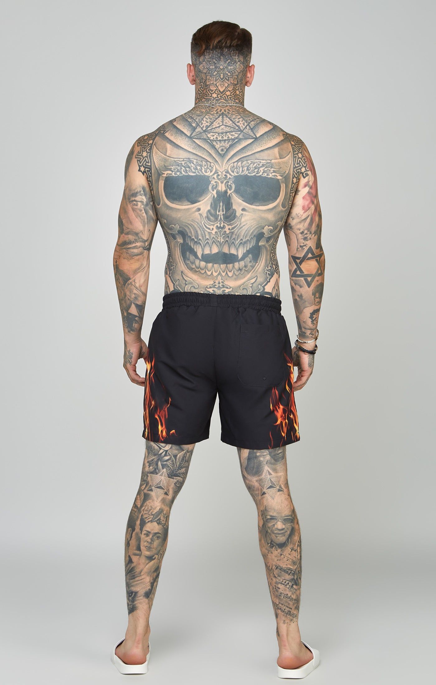 Black Fire Swim Short sold by Siksilk product image thumbnail 5