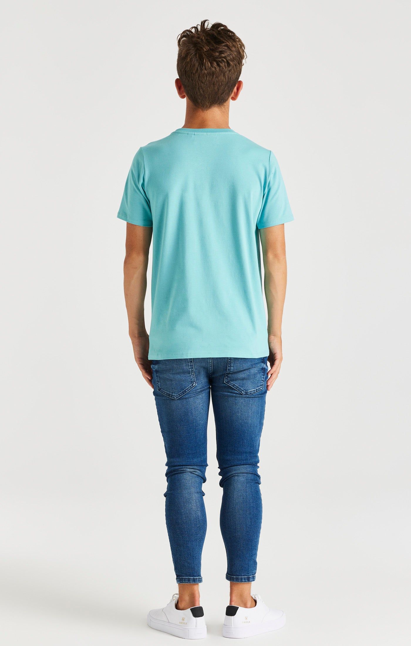 SikSilk Branded Tee - Teal sold by Siksilk product image thumbnail 7