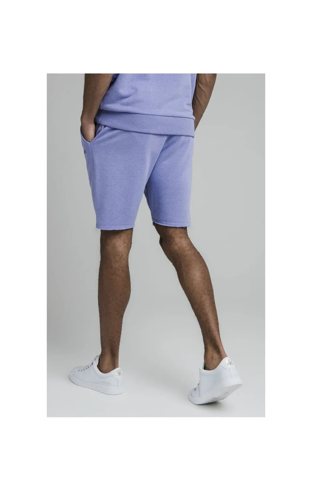 Purple Marl Relaxed Crew Short sold by Siksilk product image thumbnail 5
