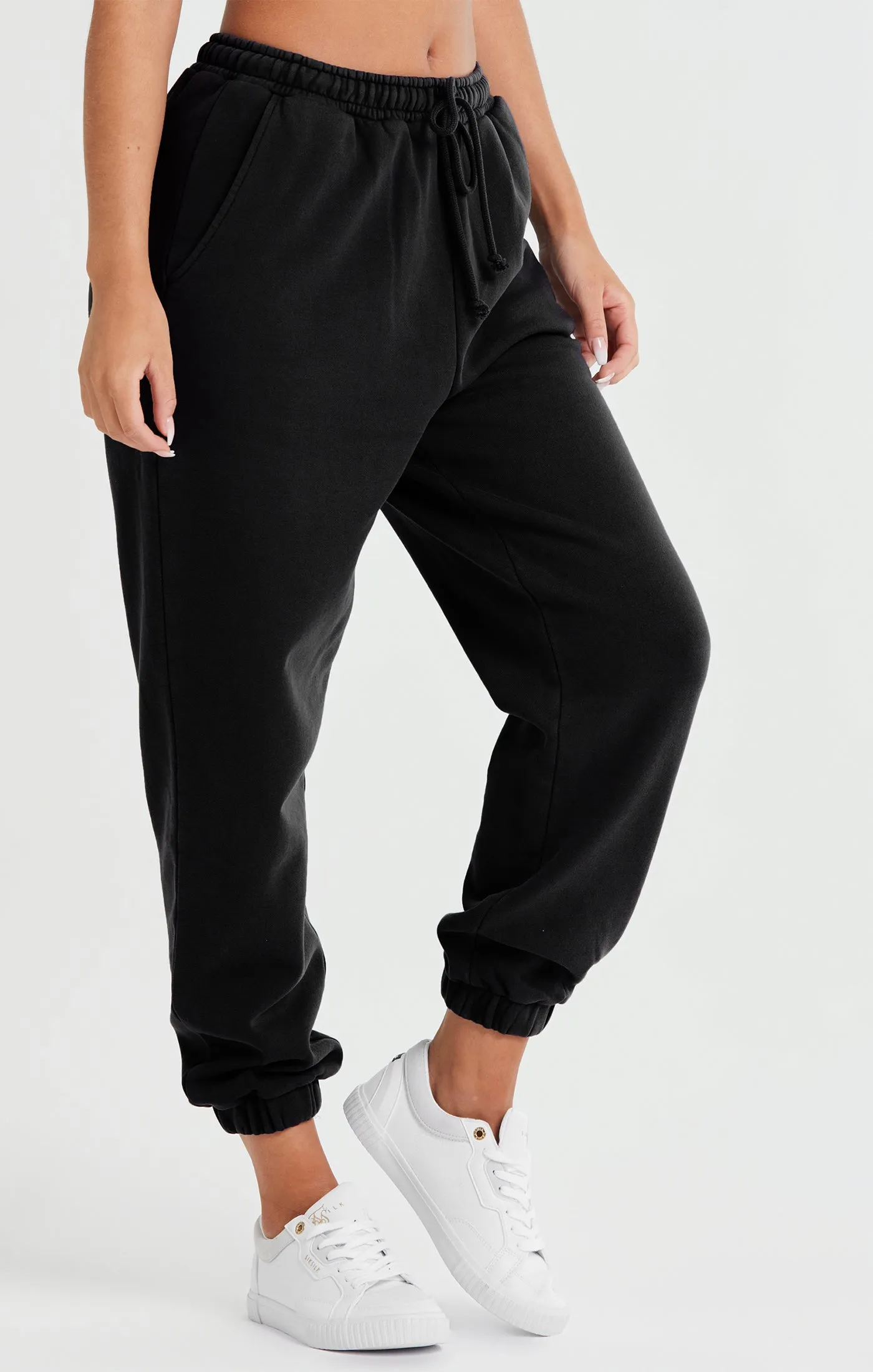 Black Oversize Jogger sold by Siksilk