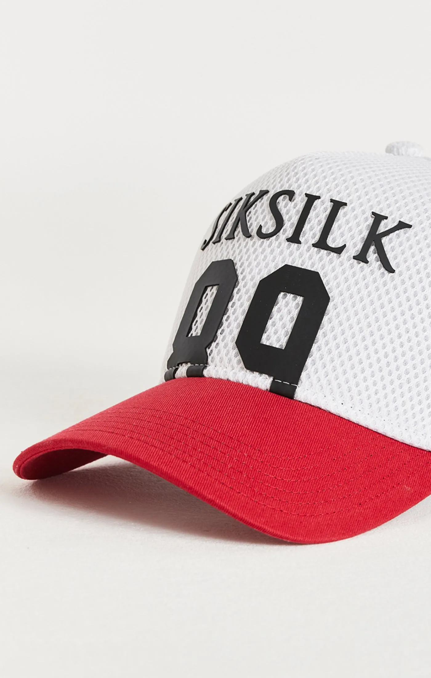 White Full Mesh 89 Trucker Cap sold by Siksilk product image thumbnail 2