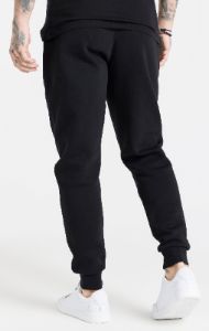 Black Essential Cuffed Jogger sold by Siksilk