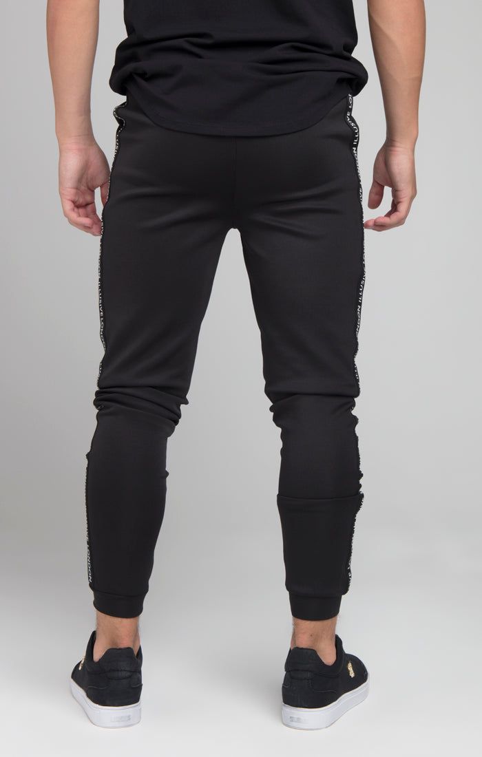 Boys Illusive Black Taped Jogger sold by Siksilk product image thumbnail 3