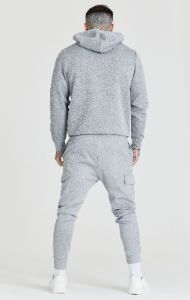 Grey Foundation Oversized Hoodie sold by Siksilk