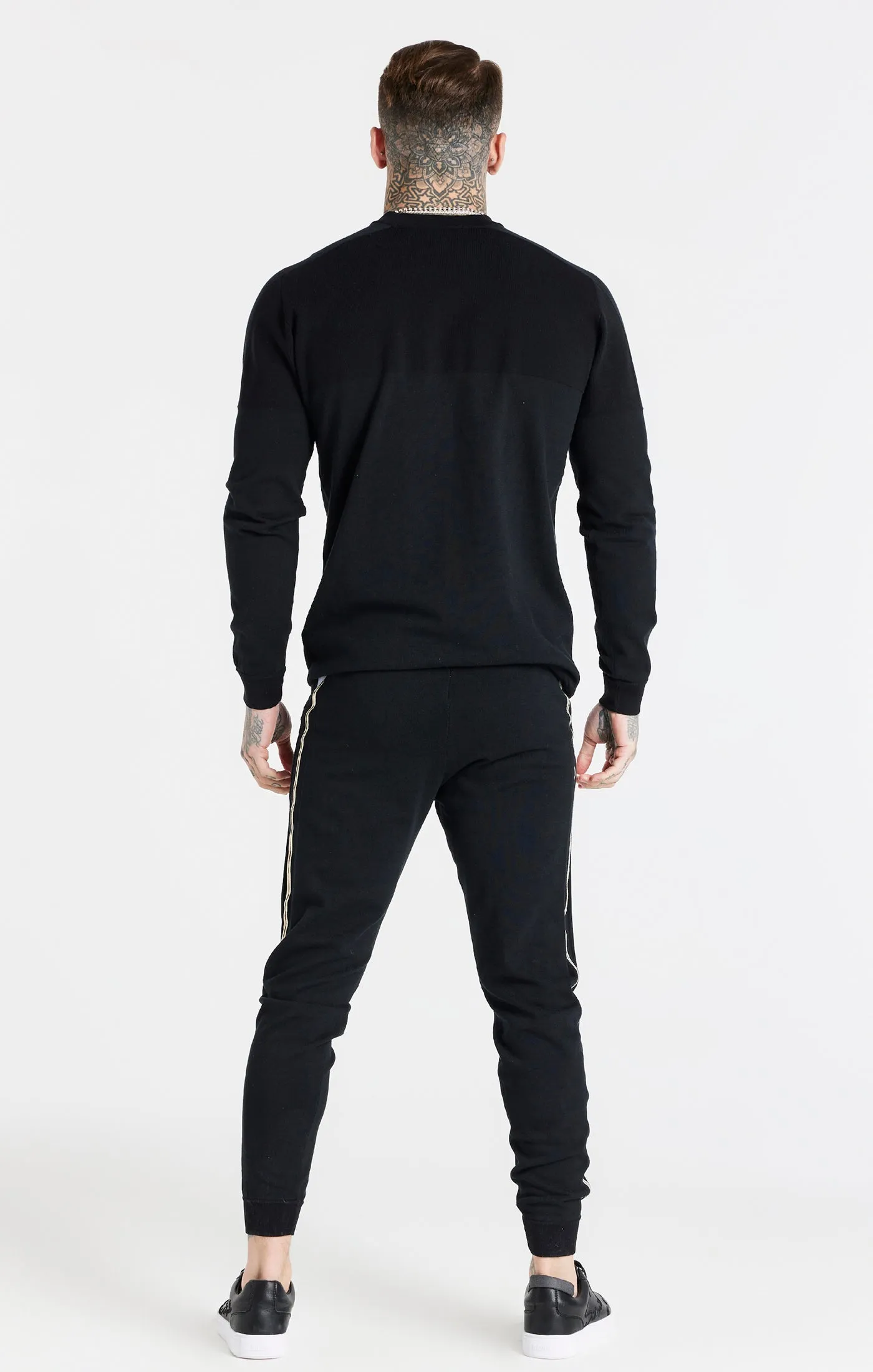 Black Crew Neck Sweatshirt sold by Siksilk product image thumbnail 5