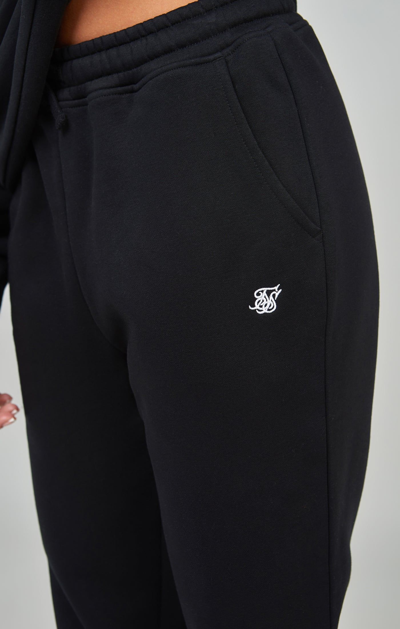 Black Essential Jogger sold by Siksilk product image thumbnail 6