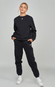 Black Essential Jogger sold by Siksilk
