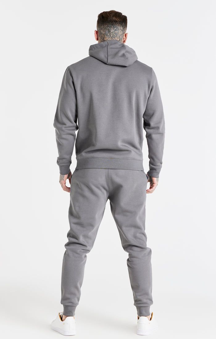 Grey Essential Fitted Jogger sold by Siksilk product image thumbnail 5