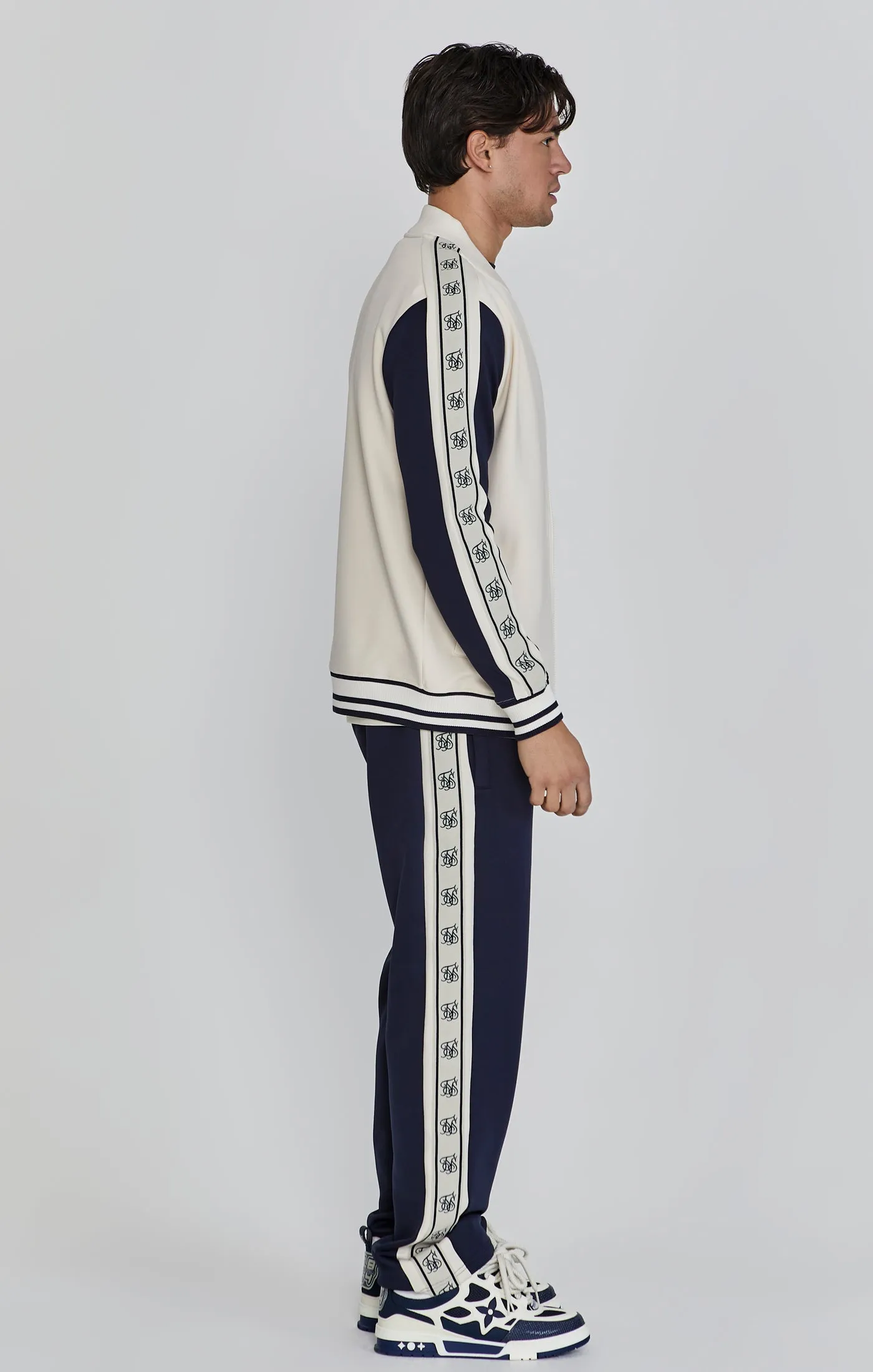 Ecru Bomber Jacket sold by Siksilk product image thumbnail 4