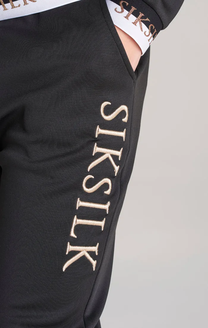 Boys Black Taped Jogger sold by Siksilk product image thumbnail 3