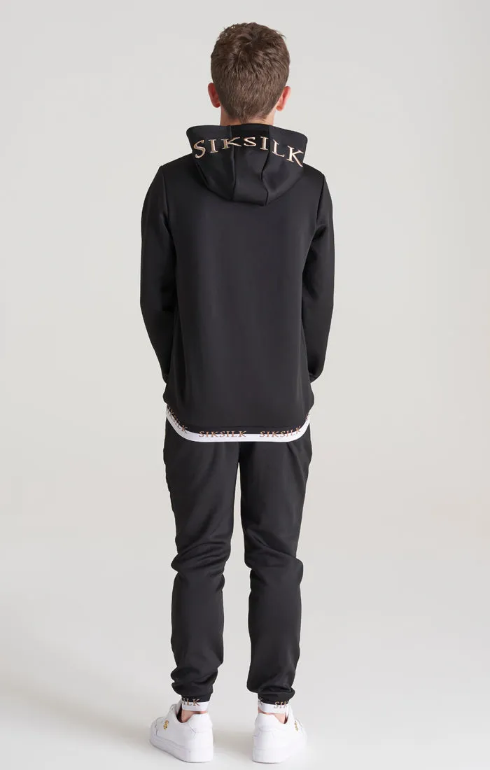 Boys Black Taped Jogger sold by Siksilk product image thumbnail 4