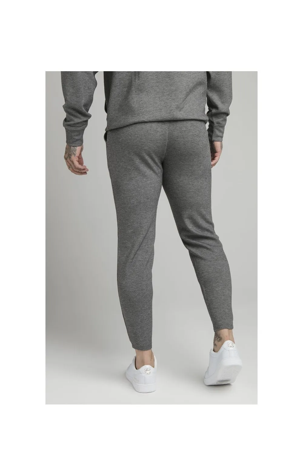 SikSilk Dual Logo Pant - Grey sold by Siksilk product image thumbnail 4