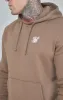 Brown Essential Overhead Hoodie sold by Siksilk