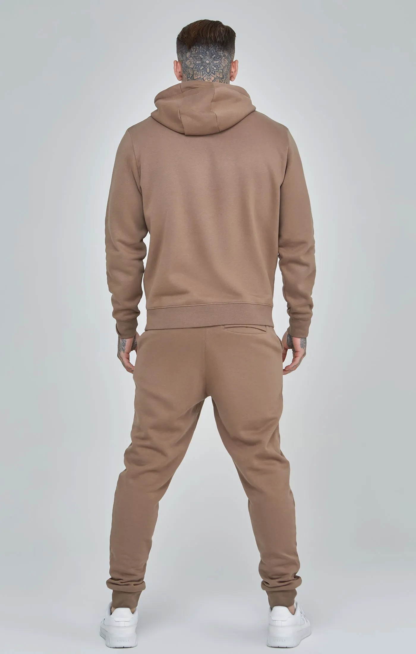 Brown Essential Overhead Hoodie sold by Siksilk product image thumbnail 5