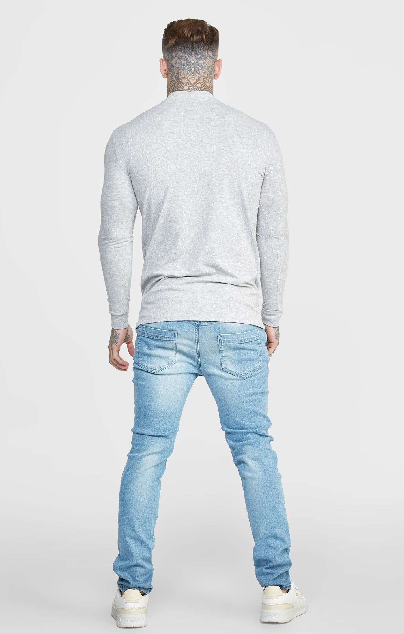 Blue Wash Slim Fit Denim sold by Siksilk product image thumbnail 5