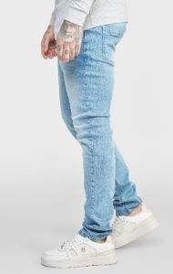 Blue Wash Slim Fit Denim sold by Siksilk
