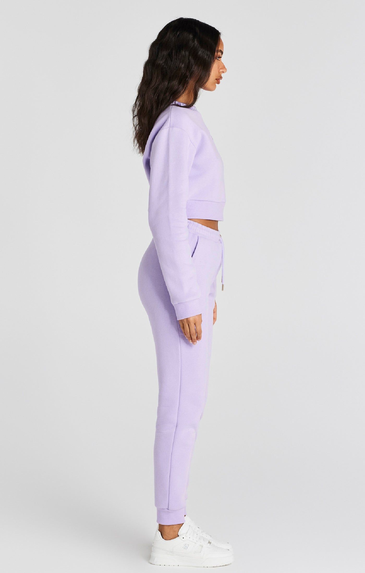 Lilac Crop Sweatshirt sold by Siksilk product image thumbnail 4