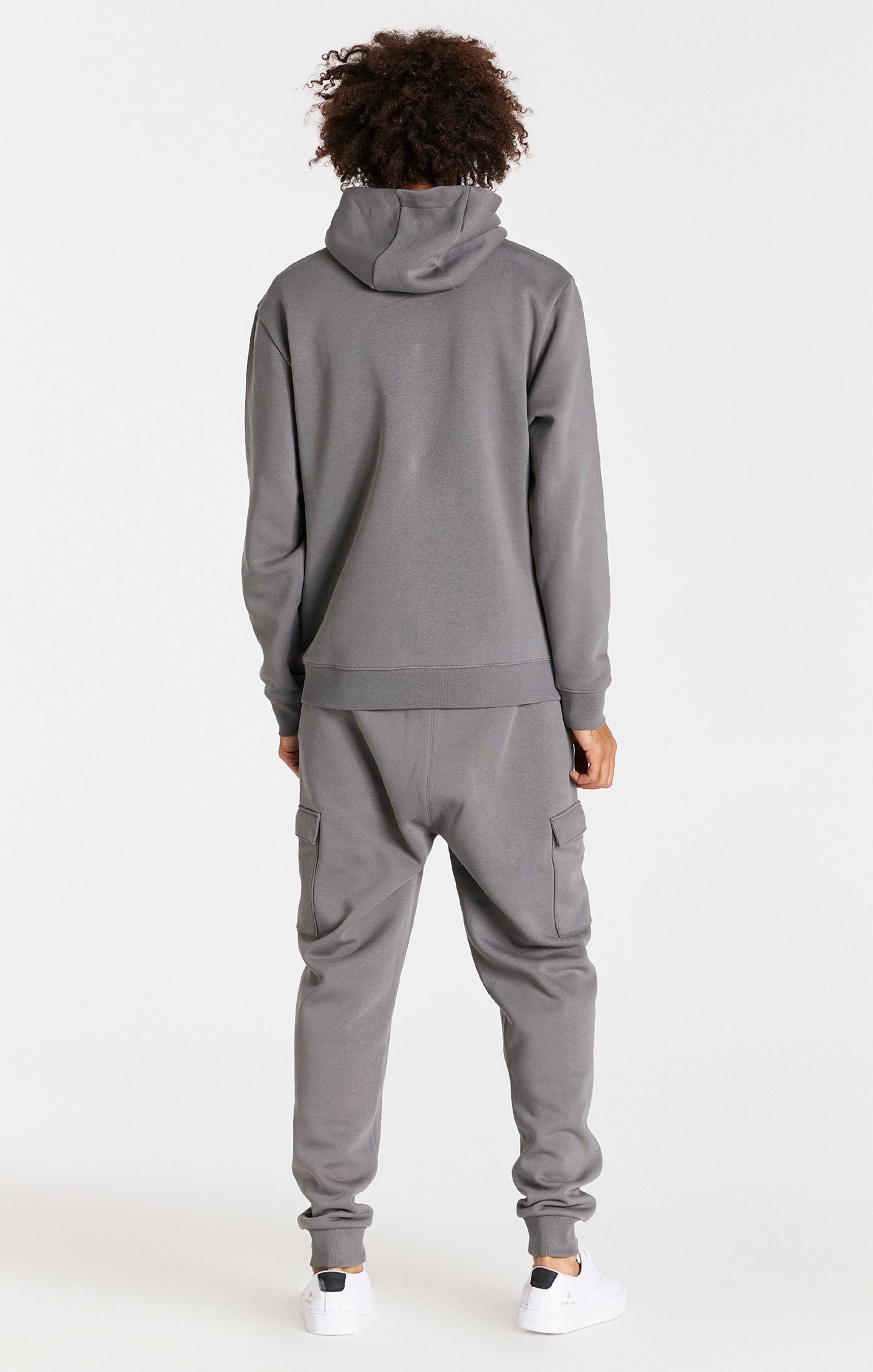 Grey Cargo Fleece Jogger sold by Siksilk product image thumbnail 5