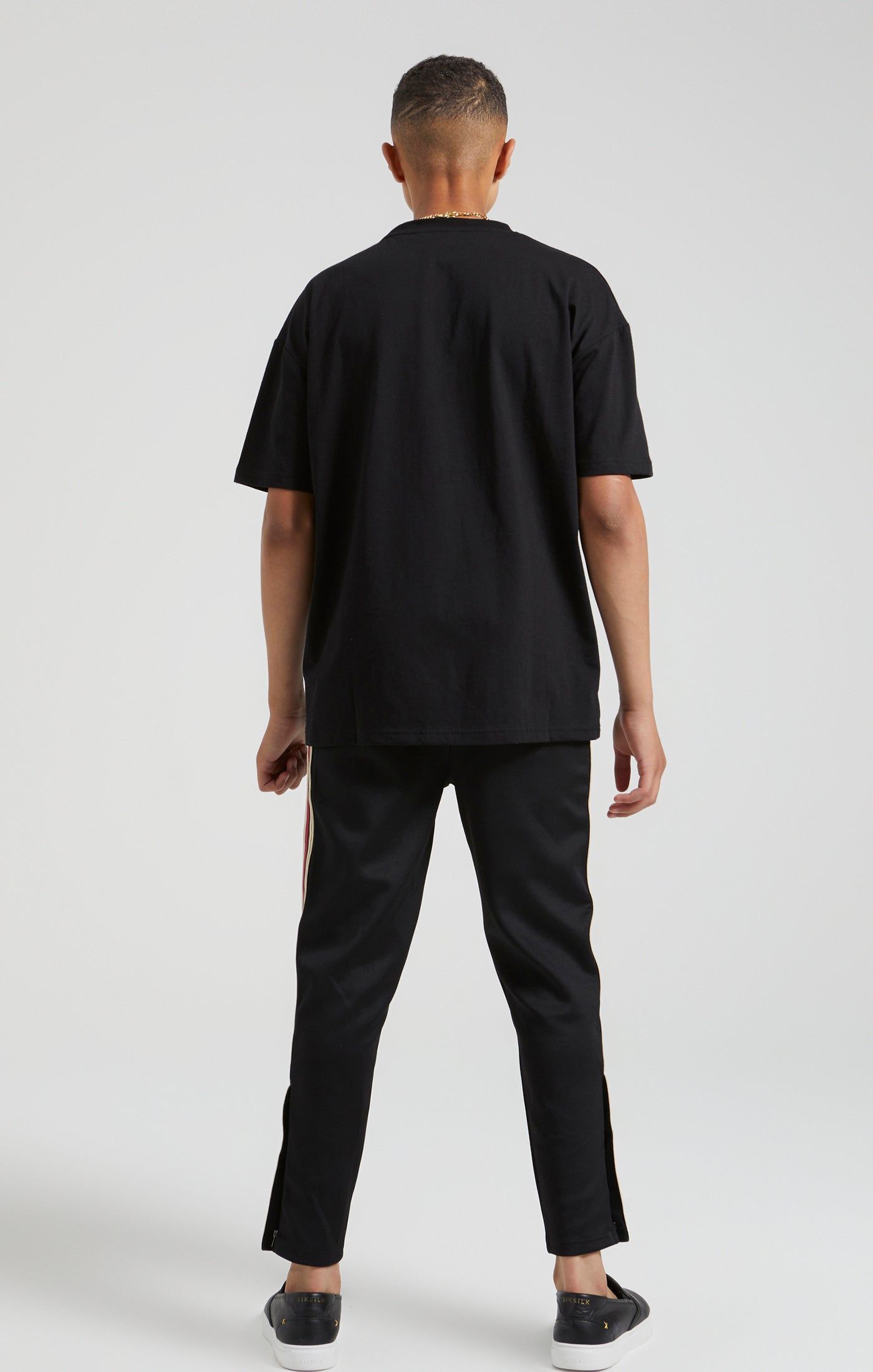 Boys Messi x SikSilk Black Lion Graphic Oversized T-Shirt sold by Siksilk product image thumbnail 7