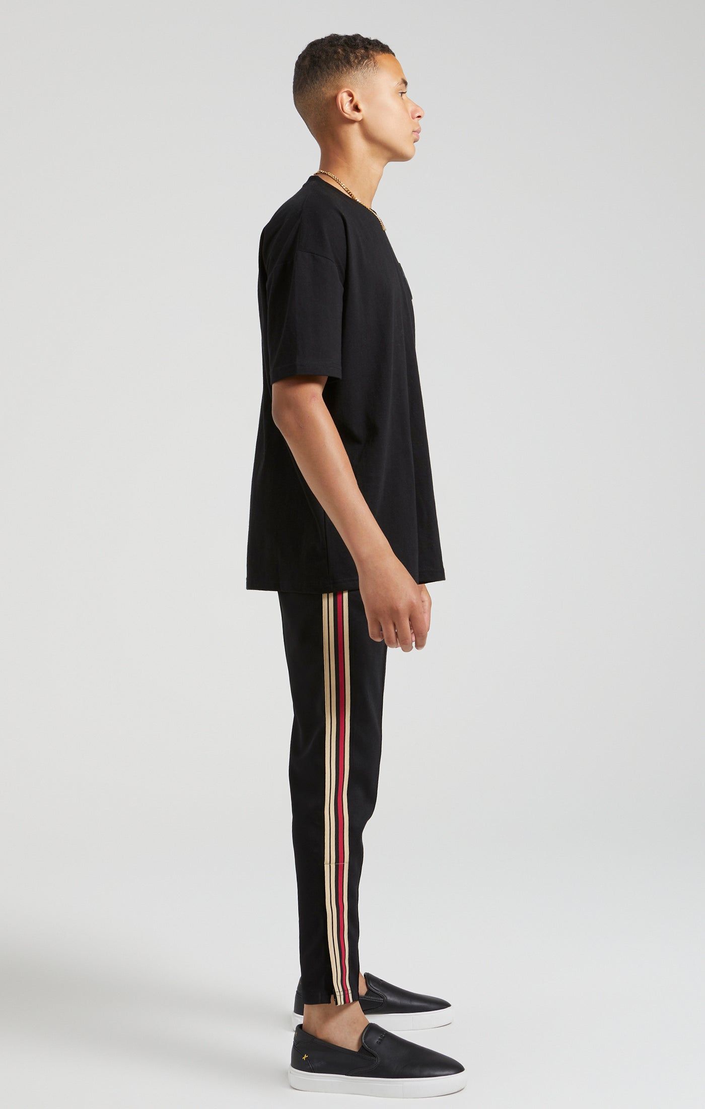 Boys Messi x SikSilk Black Lion Graphic Oversized T-Shirt sold by Siksilk product image thumbnail 6