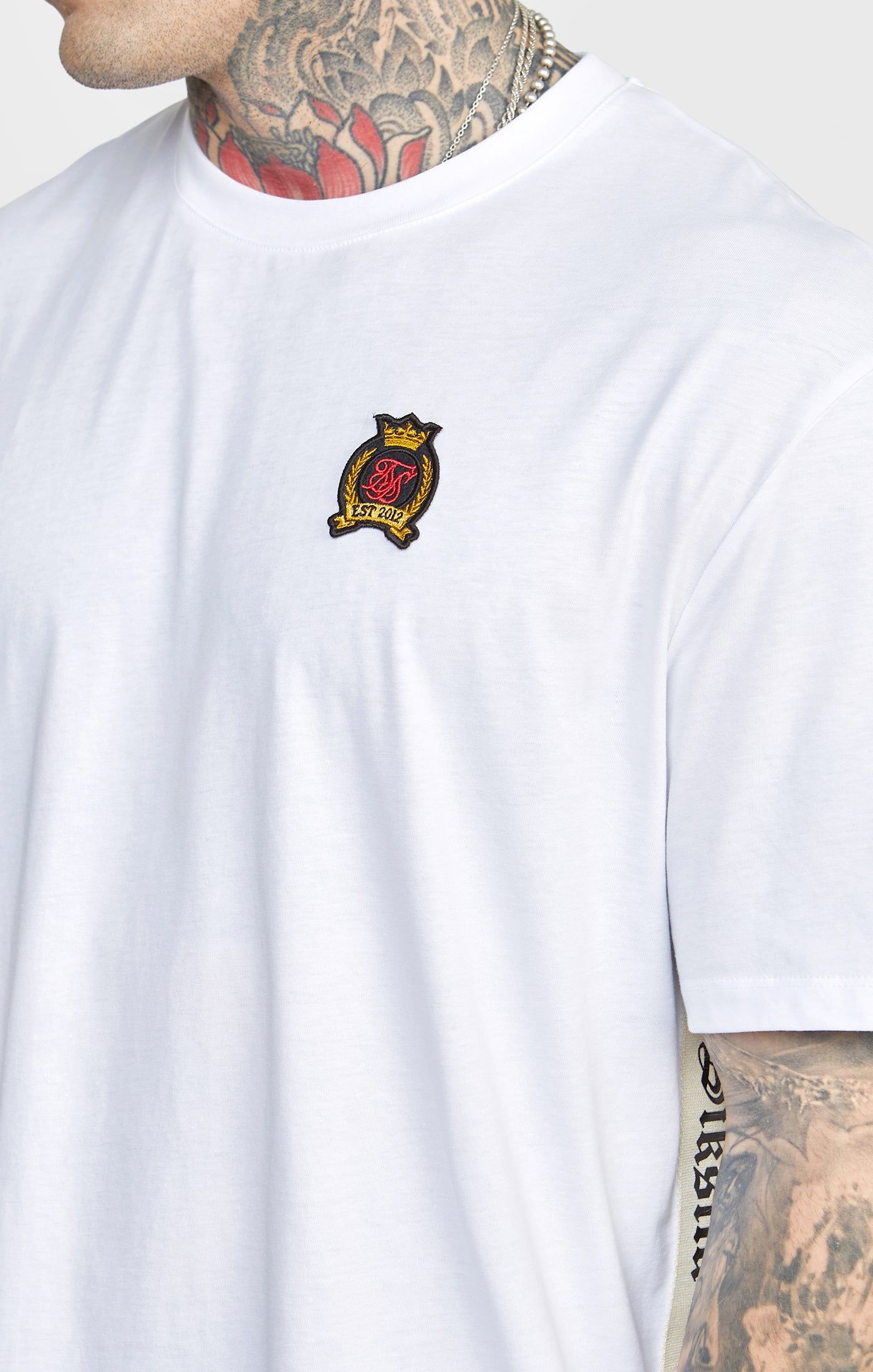 Grey Jogger Pant W Gothic Taping sold by Siksilk product image thumbnail 7