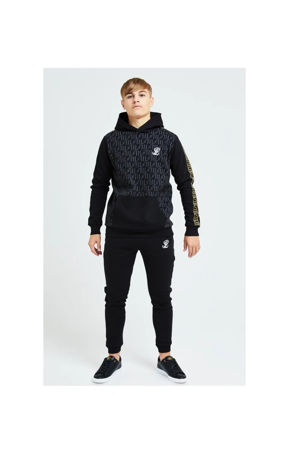 Illusive London Elite Overhead Hoodie - Black sold by Siksilk product image thumbnail 5