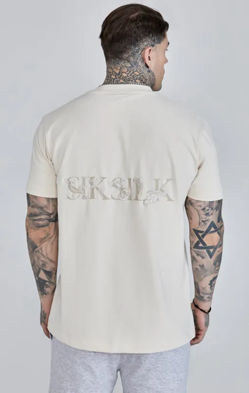 Ecru Filigree T-Shirt sold by Siksilk