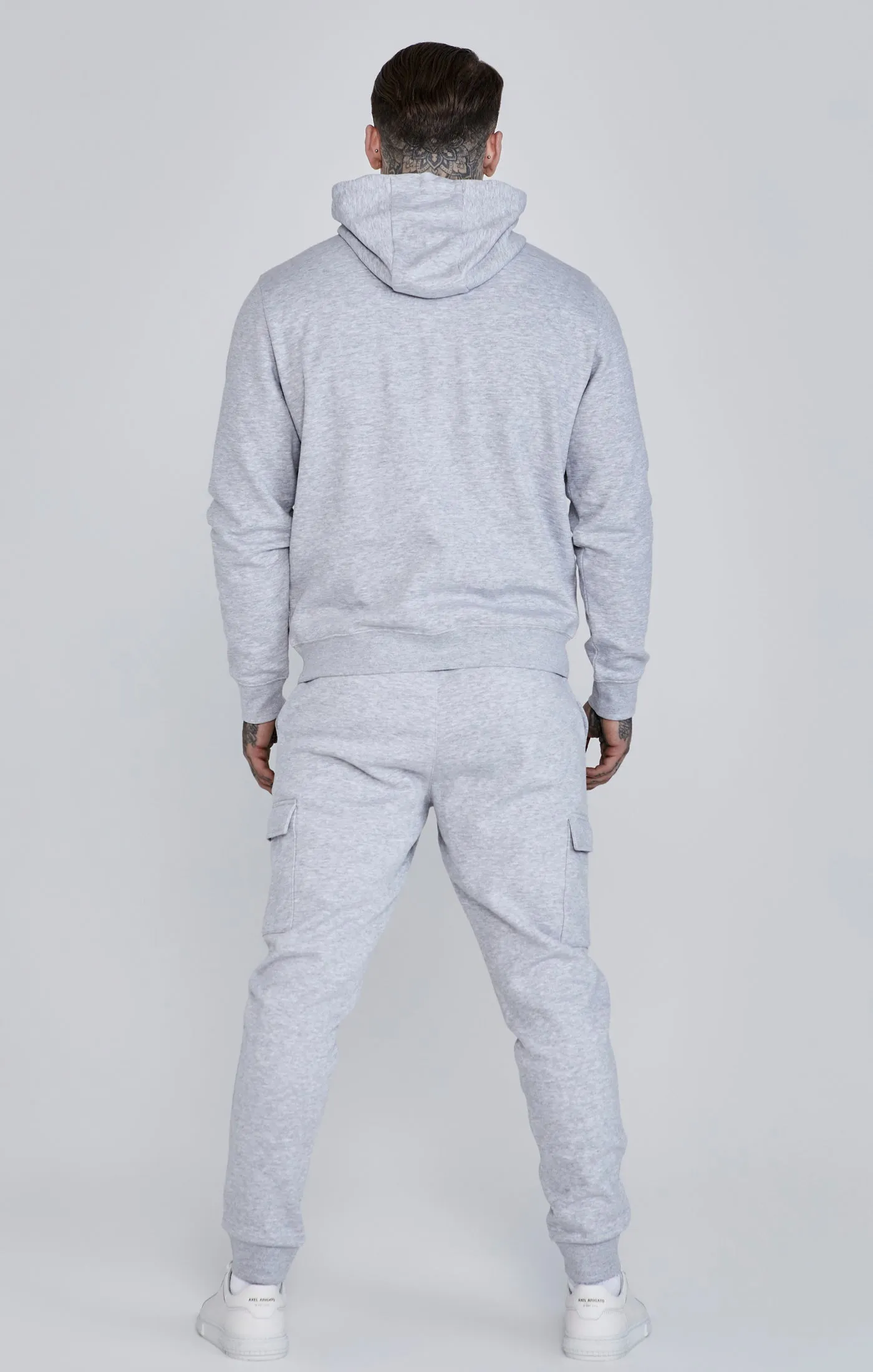Grey Essentials Cargo Joggers sold by Siksilk product image thumbnail 5