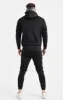 Black Panelled Jogger sold by Siksilk