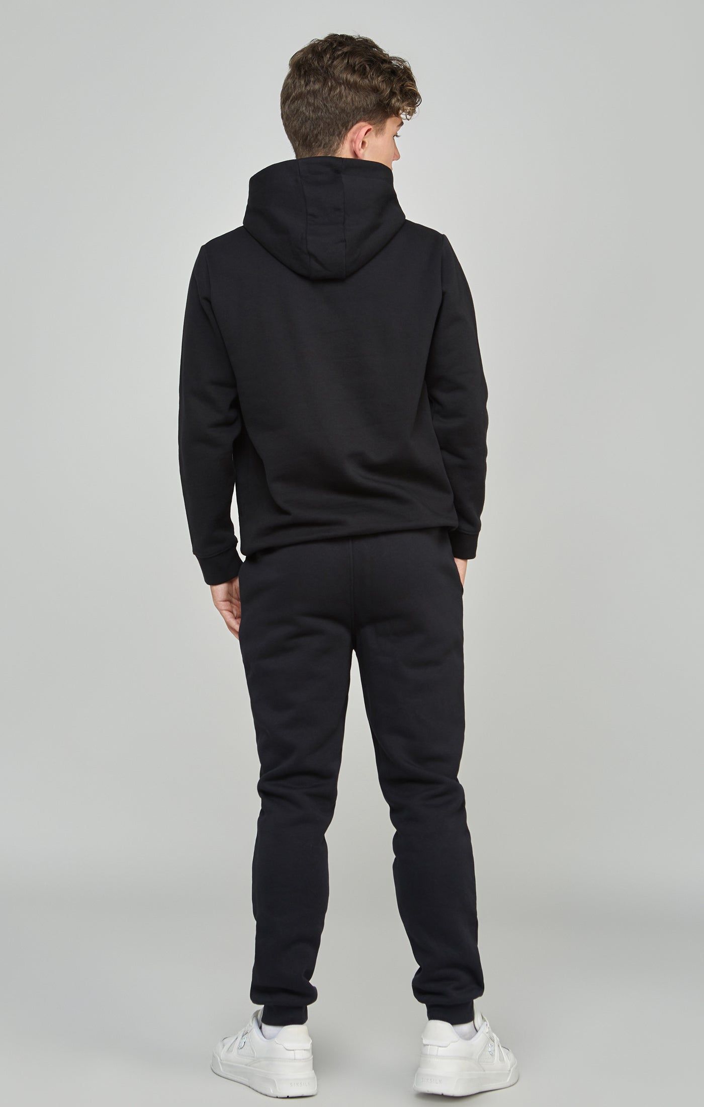 Boys Black Essentials Jogger sold by Siksilk product image thumbnail 5