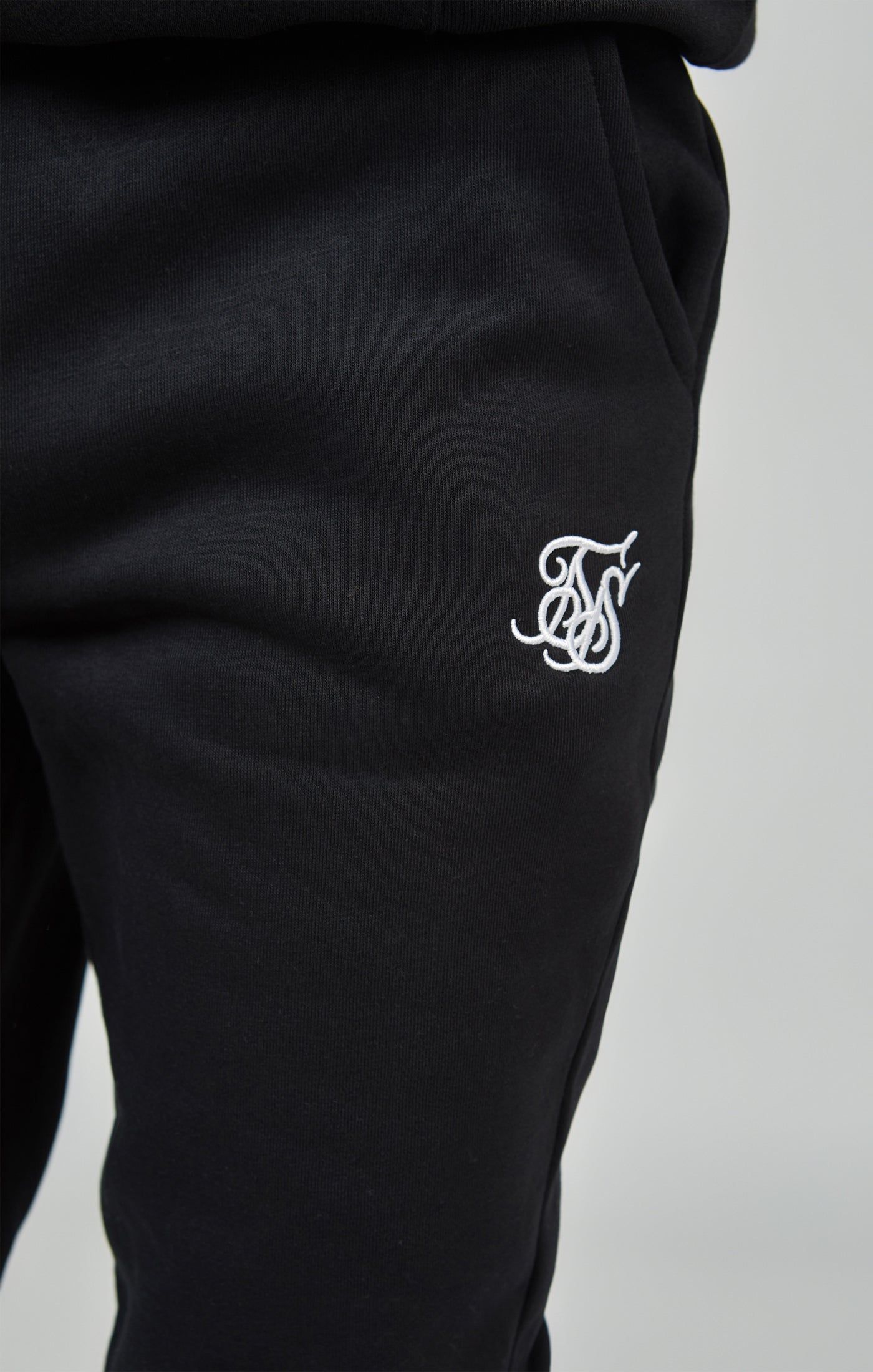 Boys Black Essentials Jogger sold by Siksilk product image thumbnail 6